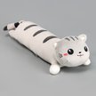 Игрушка подушка Кот серый 60см