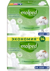 Прокладки гигиенические Molped Pure&Soft 14шт