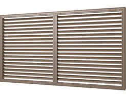 Решетка вентиляционная,профиль ПВХ,600х1200,дуб