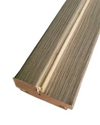 Коробка телескоп с уплотнителем экошпон дуб беленый 26х80х2070мм