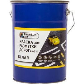 Краска для разметки дорог Profilux DIY цвет белый (5кг) 398415 купить с ...