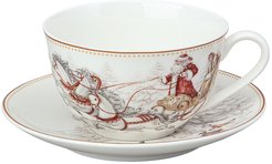 Пара чайная Lefard Морозко 300мл фарфор