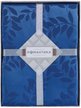 Скатерть жаккард 150х180 Романтика синий в подарочной упаковке