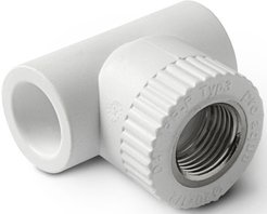 Тройник полипропиленовый комбинированный Pro Aqua d20х1/2" внутренняя резьба
