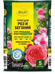Почвогрунт Цветочное счастье для роз 5л