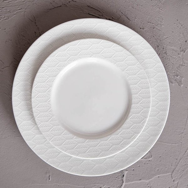 Тарелка обеденная Esprado Palmera 27,1см белый, твердый фарфор