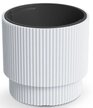 Кашпо Milly d30см h28,5см V10/17л белый, с вкладышем