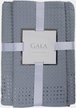 Комплект ТМ Gala из двух вафельных полотенец 150х100, 100х50см серый