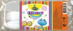 Ложки чайные одноразовые Celesta 12,5см 12шт белые, ПП