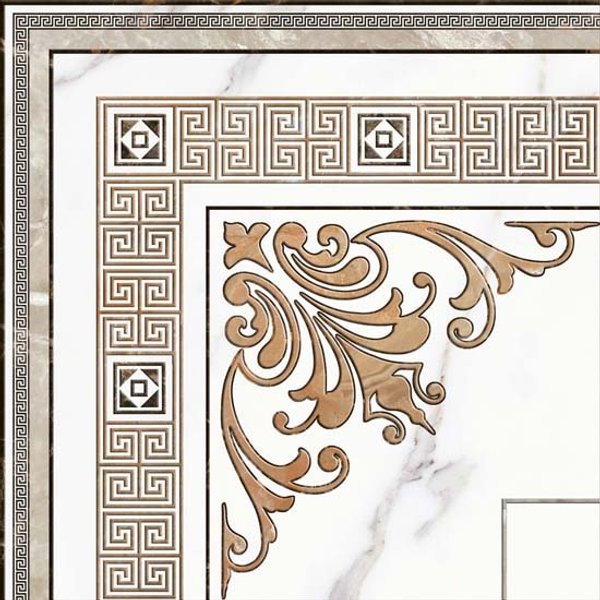 Декор напольный Капри 55х55см коричневый шт (ВСП4КП004-02)