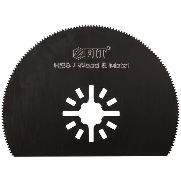 Полотно пильное фрезерованное дисковое прямое FIT Bi-metall 80х0,65мм для МФИ 