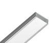 Профиль накладной для светодиодной ленты GP1700AL для ленты до 11мм серебро/матовый 2м