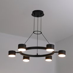 Люстра LAMPADA 6xGX53-640x800-BLACK-220-IP20