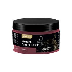 Краска для мебели SOLEX матовая Мерло (0,35кг)