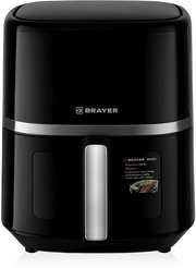 Аэрогриль Brayer 2033BR 1350Вт 6л черный