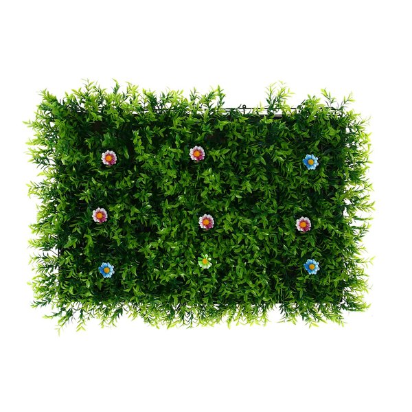 Панель декоративная 40х60см высокая трава с цветами, Greengo  
