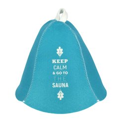 Шапка для бани и сауны Keep calm