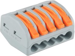 Клеммы монтажные с рычажком duwi 26611 2 СМК 222-415 2.5мм² 5шт