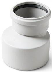 Переход канализационный эксцентрический Pro Aqua Stilte Plus 110х58мм