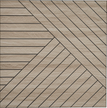 Панели мягкие реечные в комплекте 5шт LAKO DECOR 600-600мм, Бежевый ДИАГОН