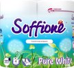 Бумага туалетная Soffione Pure White 4шт 2-слойная