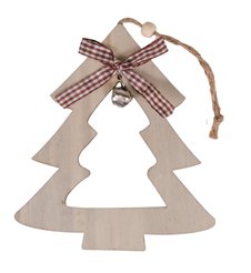 Украшение из дерева Ёлка 13см SYMZPB-442130