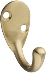 Крючок одинарный средний LK0102 золотой