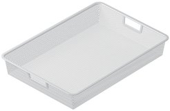 Корзина мелкосетчатая Larvij 39,3х55,5х8,5см д/корпуса шкафа 50х58см Белый