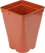 Горшок для рассады 6.5л 19х19х26 квадрокруг (литой) Терракот 