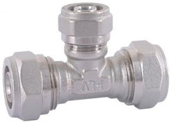 Тройник обжимной 20х20х20 HLV 114331