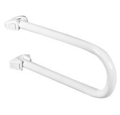 Поручень закруглённый, поднимающийся,белый