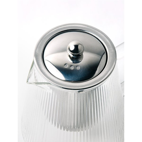 Чайник заварочный Apollo Stripe-type 950мл стекло, фильтр нерж.сталь