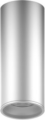 Светильник Gauss Overhead накладной цилиндр 12W 920lm 4100K 170-240V IP20 79х200мм хром сатин LED 1/30