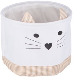 Корзина тканевая д/хранения Handy Home Котенок 32х32х25см ткань, металл, бежевый