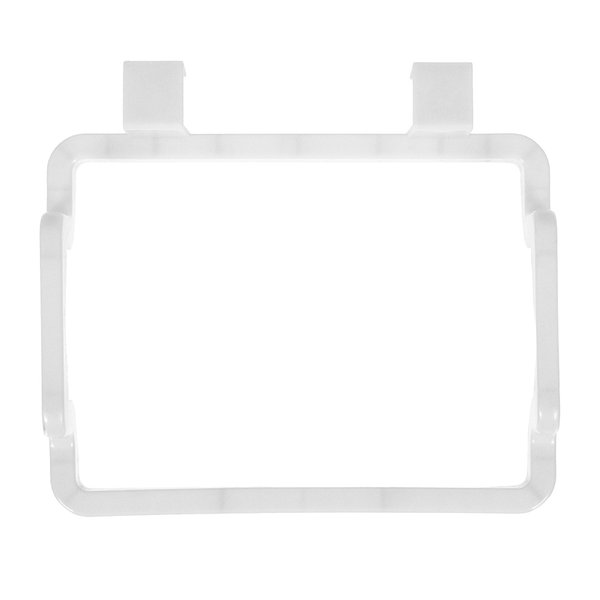 Держатель подвесной на дверцу д/пакетов-маек Marmiton 18х15,5х4,5см пластик, белый