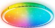Светильник светодиодный c подсветкой RGB FF502 CH хром 80W 