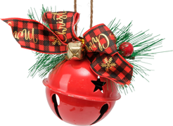 Украшение фигурное Бубенчик 6см, красный, SYTLD-5225026