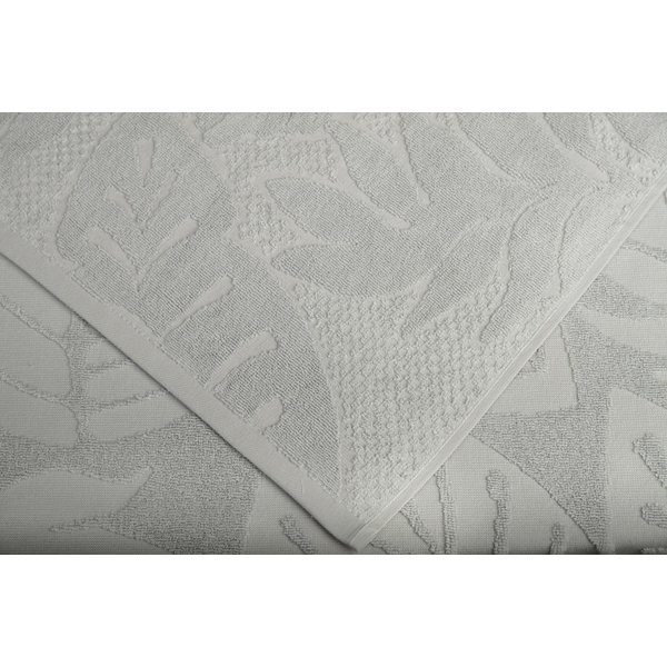 Полотенце махровое Паола 090 50х80 серый