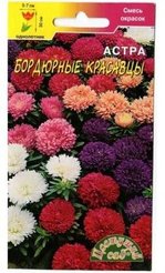 Семена Астра Бордюрные красавцы смесь 0,3г