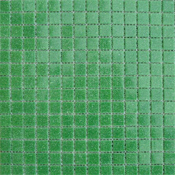 Мозаика 32,7х32,7х0,4см стекломасса темно-зеленая 1,07 м²/уп (A41)