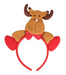 Ободок новогодний 26х20см лось SYTG-532135