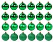 Набор шаров 24шт 8см зелёный SYQA-012104-GR Набор шаров 24шт 8см зелёный SYQA-012104-GR
