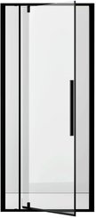 Дверь душевая Alcora 90х200см (0221-90BK-8221) черный