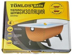 Теплошумоизоляция ванн и душевых поддонов TONLOS BATH