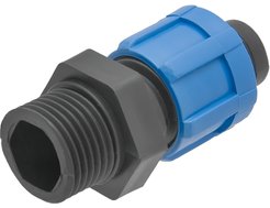 Адаптер для капельной ленты 3/4" d16мм