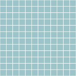 Мозаика Темари 29,8x29,8x0,35см бирюза матовый 1,06м²/уп