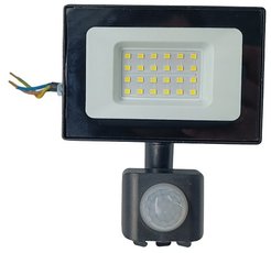 Прожектор светодиодный 30W VLF8-D2-30-6500-B 6500К 3600Лм 220V IP65 122х135х55 чер.VKL electric с дат.движ
