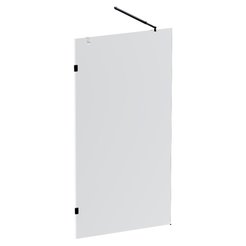 Перегородка душевая AM.PM X-Joy W94WI-100-F1-BTE 100x195, фурнитура черный