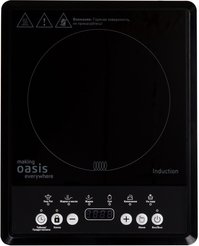 Плитка настольная индукционная Oasis РI-B12SK 2000Вт стеклокерамика, 1-конфорочная