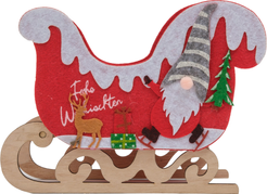 Сувенир Санки 22,5х9,5х16см, дерево, SYMZPA-4425003